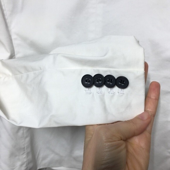 Club Monaco Tuxedo Style  While and Black Blazer 4 - Picture 14 of 14